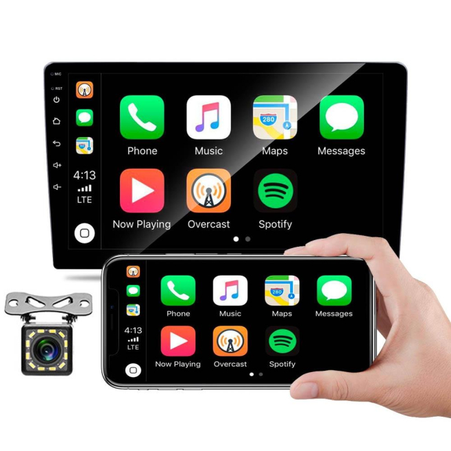 Autoradio Écran Tactile 7 Pouces Avec CarPlay Bluetooth Et Caméra De Recul - www.yonis-shop.com