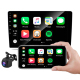 Autoradio 7 Pouces Écran Tactile CarPlay MP5 Avec Caméra AHD Bluetooth FM USB Multilingue