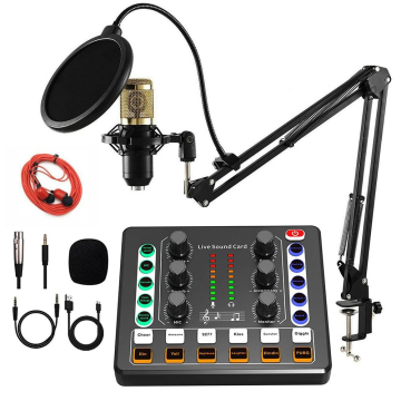 Table De Mixage Audio USB 4 Voies Kioball Avec Bluetooth - Pour DJ, Enregistrement PC - Professionnelle Et Portable - 2