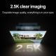 Camera Surveillance Extérieure 2.5K HD 4MP Vision Nocturne IP67 Étanche Batterie Longue Durée Stockage 32GB Voix Bidirectionn...