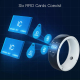 Bague Connectée Multifonctionnelle Taille S1 Remplace Six Cartes RFID Partage Social Support Raccourcis iOS Clé USB Sans Fil ...