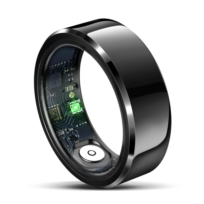 Bague Connectée Taille 10 Surveillance Cardiaque Oxygène Sommeil Étanche Bluetooth 5.1 - www.yonis-shop.com