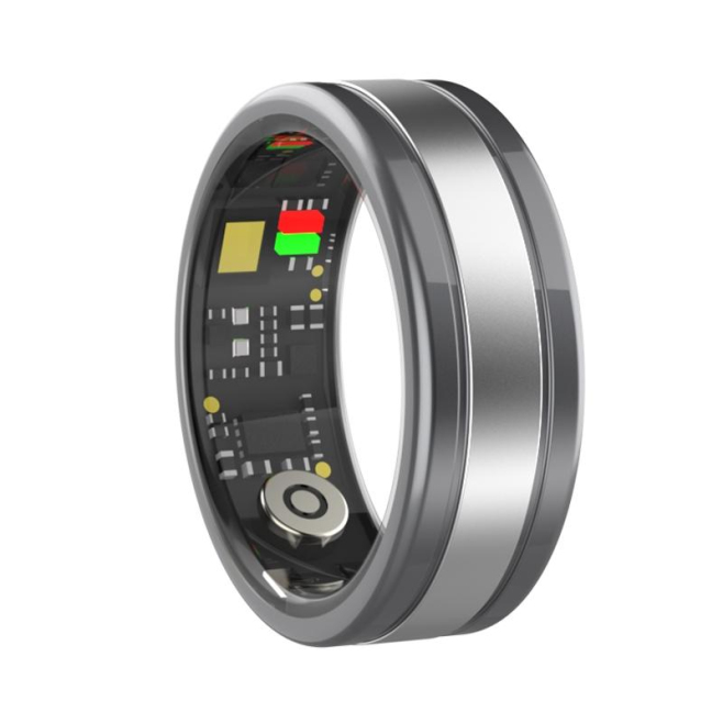 Bague Connectée Or Suivi Cardiaque Oxygène Sommeil Modes Sport Bluetooth 5.1 Autonomie 10 Jours Etanche IP65 - www.yonis-shop...