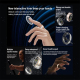 Bague Connectée Or Suivi Cardiaque Oxygène Sommeil Modes Sport Bluetooth 5.1 Autonomie 10 Jours Etanche IP65 - www.yonis-shop...