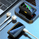 Microphone Sans Fil Lavalier Réduction De Bruit Intelligente Avec Compartiment De Charge Type-C Pour Diffusion En Direct - ww...