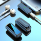 Microphone Sans Fil Lavalier Avec Affichage Numérique Boîte De Charge Pour Enregistrement HD Longue Distance - www.yonis-shop...