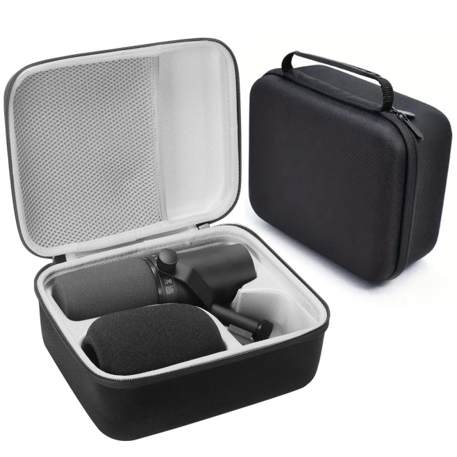 Étui De Voyage Robuste Pour Microphone Protection Antichoc Et Imperméable Avec Intérieur Doux Et Rangement Pratique - www.yon...