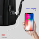 Sac À Dos Ordinateur Grande Capacité Antivol Imperméable Avec Port USB Externe Pour Ordinateur Portable 15.6 Pouces Et Moins ...