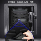 Sac À Dos Ordinateur Grande Capacité Antivol Imperméable Avec Port USB Externe Pour Ordinateur Portable 15.6 Pouces Et Moins ...