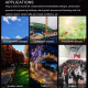 Caméscope Numérique 4K Vision Nocturne Couleur Complète Enregistrement Sécurité Chantier Écran LCD Haute Définition - www.yon...
