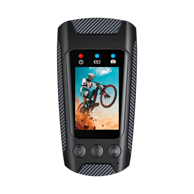 Caméscope Numérique Étanche 4K Avec Écran IPS Et Batterie Longue Durée Pour Cyclisme - www.yonis-shop.com