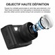 Caméscope Numérique Mini Portable Écran HD 0.96 Pouces Batterie Longue Durée 1880mAh 8 Filtres Stockage 128G USB - www.yonis-...
