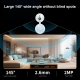 Mini Camera HD WiFi Surveillance Avec Intercom Bidirectionnel Vision Nocturne Détection De Mouvement - www.yonis-shop.com