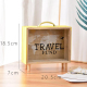 Tirelire En Bois Grande Capacité Pour Enfants Avec Anneau De Transport Et Bouchon Transparent - www.yonis-shop.com