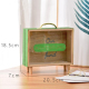 Tirelire En Bois Grande Capacité Pour Enfants Avec Anneau De Transport Et Bouchon Transparent - www.yonis-shop.com