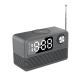 Enceinte Bluetooth LED Radio Réveil Avec Chargeur Sans Fil 15W Et Appels Mains Libres - www.yonis-shop.com