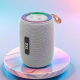 Enceinte Bluetooth Portable Sans Fil Extérieure Rouge Avec LED et FM Radio - www.yonis-shop.com