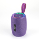 Enceinte Bluetooth Portable Sans Fil Extérieure Rouge Avec LED et FM Radio - www.yonis-shop.com