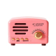 Mini Enceinte Bluetooth Portable Radio Rétro Support Carte TF Bois Grain Longue Autonomie 6h - www.yonis-shop.com