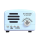 Mini Enceinte Bluetooth Portable Radio Rétro Support Carte TF Bois Grain Longue Autonomie 6h - www.yonis-shop.com