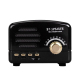 Mini Enceinte Bluetooth Portable Radio Rétro Support Carte TF Bois Grain Longue Autonomie 6h - www.yonis-shop.com