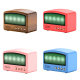 Mini Enceinte Bluetooth Rose Rétro USB FM Radio Avec Enregistrement Et Carte SD - www.yonis-shop.com