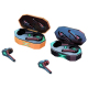Écouteurs Bluetooth Sans Fil Stéréo Avec Réduction De Bruit Et Autonomie 10h Orange - www.yonis-shop.com