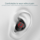Ecouteurs Bluetooth Réduction De Bruit Intelligente Écran Batterie Triple Étanche IPX6 Longue Autonomie - www.yonis-shop.com