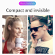 Écouteurs Bluetooth Sans Fil Résistants à La Sueur Avec Réduction De Bruit Et Appels HD Rose - www.yonis-shop.com
