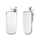 Écouteurs Bluetooth Sans Fil Avec Alerte Vibrante Et Clip De Portabilité