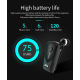 Écouteurs Bluetooth Anti-Vol Avec Câble Rétractable Rappel De Vibration Qualité Sonore Exceptionnelle Longue Autonomie Connex...