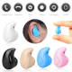Écouteurs Bluetooth Mini In-Ear Sport Sans Fil Avec Microphone Rose Autonomie Longue Connexion Multi-Appareils - www.yonis-sh...