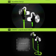 Ecouteurs Bluetooth Étanches IPX4 Sport Sans Fil Stéréo Avec Réduction De Bruit Pour iPhone Samsung Huawei Xiaomi HTC - www.y...