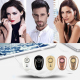 Ecouteurs Bluetooth Mini In-Ear Sans Fil Sport Avec Microphone Pour Tous Téléphones Or Active Noise Cancellation - www.yonis-...