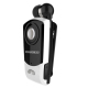 Écouteurs Bluetooth Avec Câble Rétractable Et Rappel De Vibration Anti-Vol