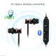 Écouteurs Bluetooth Sport Sans Fil Étanches Avec Microphone Pour Smartphones et Tablettes - www.yonis-shop.com