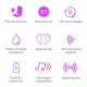 Ecouteurs Bluetooth Étanches IPX Bluetooth 5.0 Sans Fil Avec Boîte De Charge Magnétique Fonction Appel Et Batterie Externe - ...