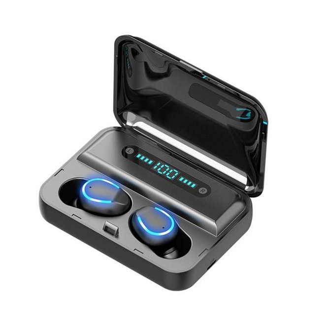 Ecouteurs Bluetooth Sans Fil Avec Réduction De Bruit Intelligente Affichage LED Et Boîte De Chargement - www.yonis-shop.com