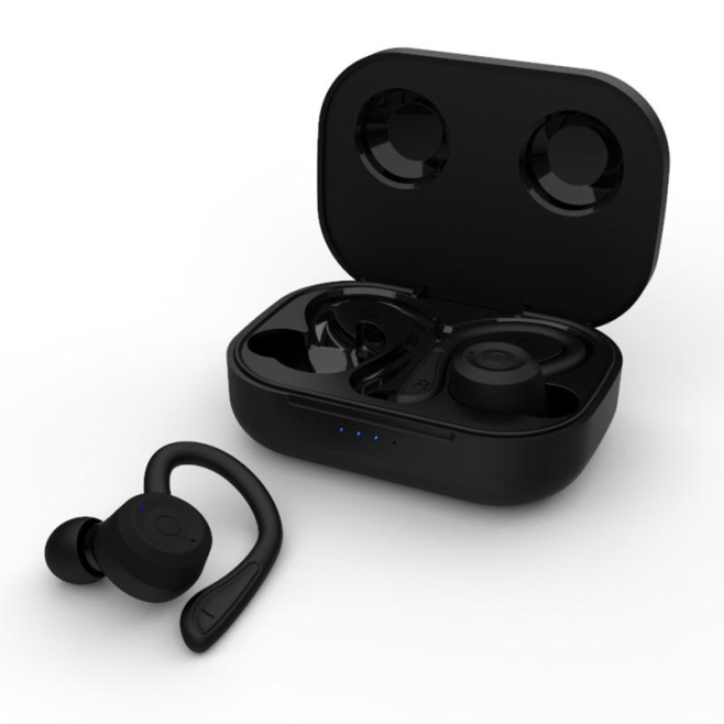 Écouteurs Bluetooth Sport Étanches IPX6 Avec Réduction De Bruit Et Boîtier De Charge - www.yonis-shop.com