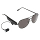 Écouteurs Bluetooth Lunettes de Soleil Connectées avec Micro Intégré et Protection UV - www.yonis-shop.com