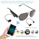 Écouteurs Bluetooth Lunettes de Soleil Connectées avec Micro Intégré et Protection UV - www.yonis-shop.com