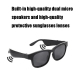 Lunettes Intelligentes Avec Ecouteurs Bluetooth Intégrés Pour Une Expérience Audio Immersive - www.yonis-shop.com