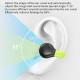Écouteurs Bluetooth Clip-On Avec Affichage Numérique Étanche et Réduction de Bruit - www.yonis-shop.com