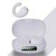 Écouteurs Bluetooth Sans Fil Clip-On Avec Compartiment De Charge Numérique Blanc Longue Autonomie Et Confort Optimal - www.yo...
