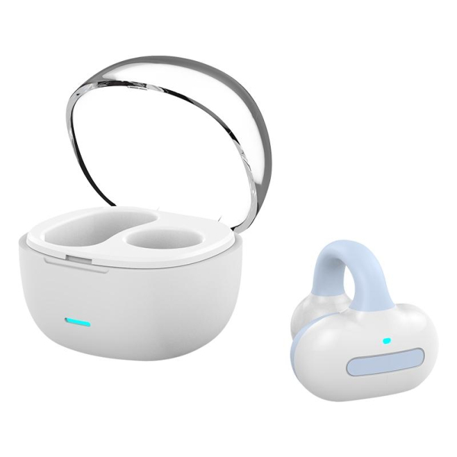 Ecouteurs Bluetooth À Conduction Osseuse Avec Boîtier De Charge Étanche Touch Control 10-12h D'Autonomie - www.yonis-shop.com