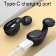 Ecouteurs Bluetooth Semi-In-Ear Sport Et Gaming Sans Fil HIFI Son De Qualité Avec Connexion Stable Et Charge Rapide Type-C - ...