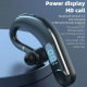 Ecouteurs Bluetooth Sport Étanches Réduction De Bruit Avec Affichage LED Batterie Noir - www.yonis-shop.com