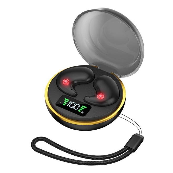 Écouteurs Bluetooth Invisibles Mini Stéréo Avec Compartiment De Chargement - www.yonis-shop.com