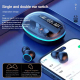 Écouteurs Bluetooth Sans Fil Intra Auriculaires Réduction Du Bruit Boîtier Power Bank Bluetooth 5.3 Contrôle Tactile Affichag...