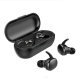 Écouteurs Bluetooth Sans Fil Mini Intra-Auriculaires Noir Avec Fonction Appel et NFC Autonomie 3 Heures - www.yonis-shop.com